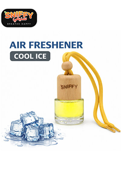 sniffy Cool Ice Air Freshener – Organic, Alcohol-Free, All-Season Car & Home ...