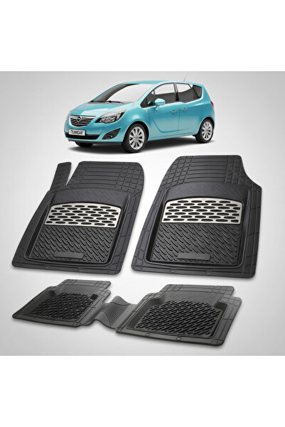 TEAMCAR Covorase Opel Meriva B Συμβατό MPV 2010-2017 | Ασήμι