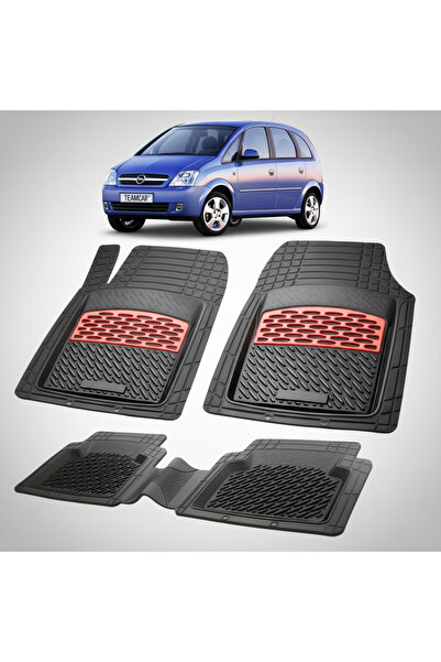 TEAMCAR Covorase Opel Meriva A Συμβατό MPV 2003-2010 | Κόκκινος