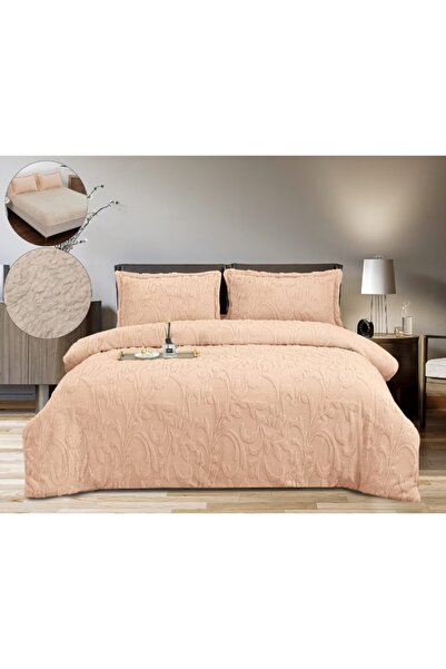 Casa Pucioasa Duvet Cover Set Set - 4 Pieces, Cocolino with Fur and Stretchy,...