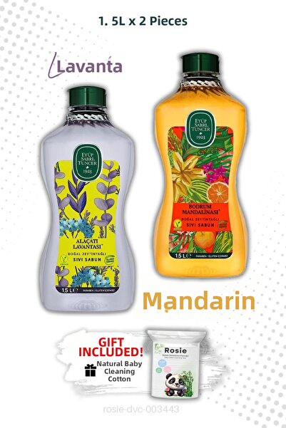 Eyüp Sabri Tuncer صابون سائل - لافندر الفاما ويوسفي بودروم