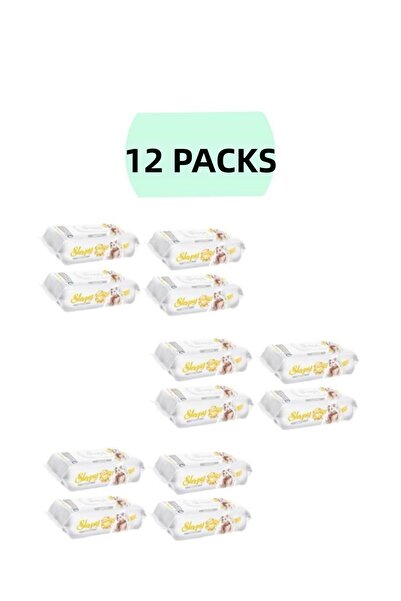 Sleepy Sensitive 90 Sheets 12 Pack Wet Wipes & Towels