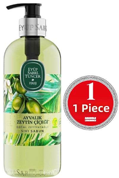 Eyüp Sabri Tuncer Ayvalık Olive Flower Natural Olive Oil Liquid Soap 500 Ml 1...