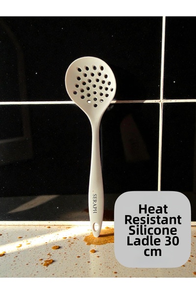 Seraph Heat Resistant Silicone Colander 30 cm
