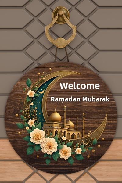 Dormot Υψηλής ποιότητας ψηφιακή εκτύπωση, διακοσμητικό πόρτας με θέμα την πόλ...