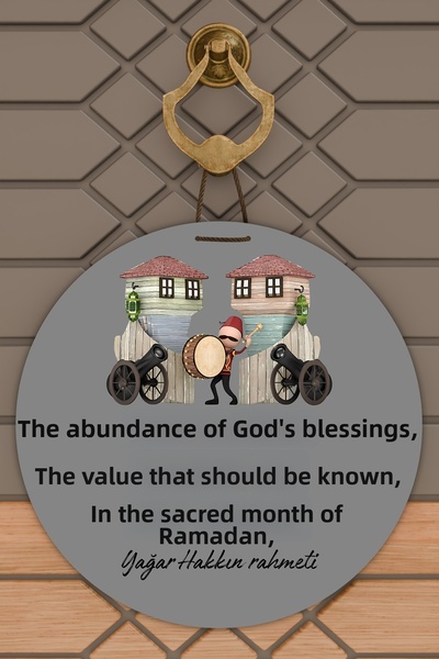 Dormot Imprimare digitală de înaltă calitate, ornament pentru ușă cu tema Dom...