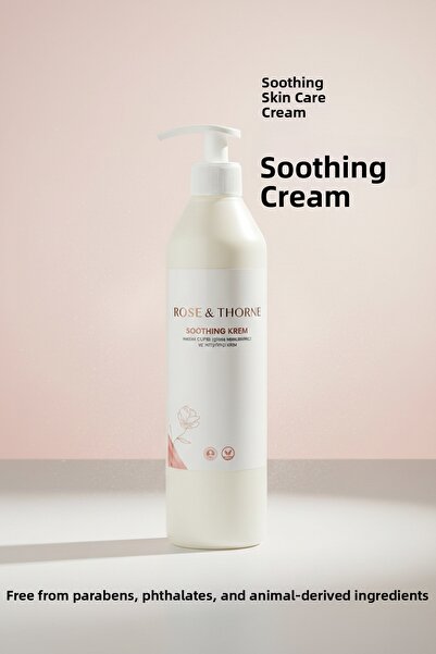 ROSE & THORNE Soothing Cream - Intensive Moisturizing and Soothing Cream for ...