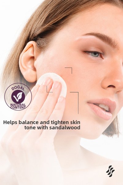 Generic Brand Alcohol-Free Whitening Natural Facial Toner for Oily and Combination Skin 120ml - Sandalwood Dream