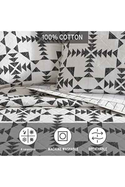 Nacario NrcrioShop Bauer - طقم كوين لحاف قطع، قابل للعكس، مع أغطية متطابقة، ق...