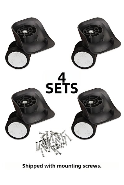 My Valice عجلة سفر عجلة مزدوجة 01 4 قطع رمادي