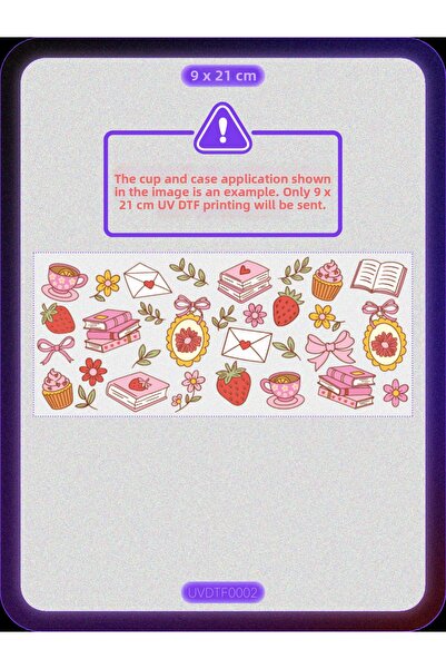 DYENOTE طباعة نقل الصور بالأشعة فوق البنفسجية DTF - الكتب - ملصق مقاوم للماء ...