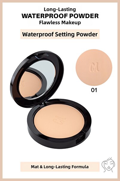 Catherine Arley Waterproof Powder - Long Fixing Waterproof Powder Flawless Ma...