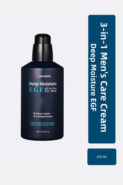 Leaders Deep Moisture E.G.F 3in1 Men's Care Cream