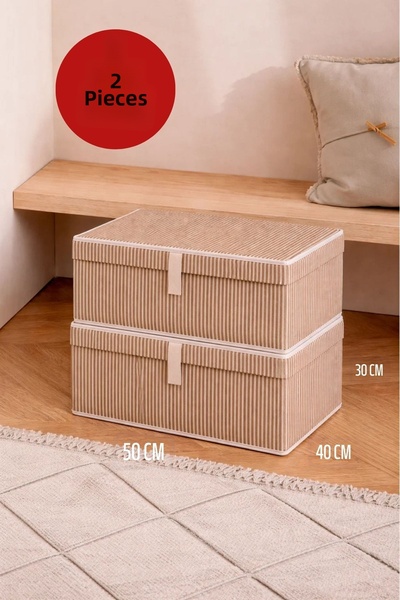 ALAS 2 Πολυλειτουργικές θήκες ρούχων μεγάλου μεγέθους κάτω από το κρεβάτι