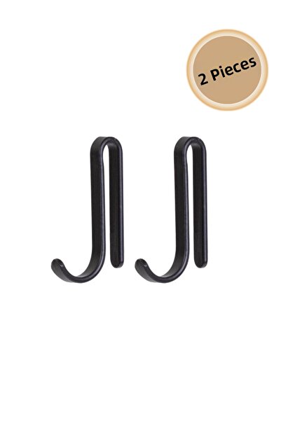 evina 2 τεμάχια πλαστικές κρεμάστρες μεταλλικές για ράφια μπάνιου και κουζίνα...