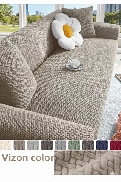 Hazineci Bey Model cărămidă, anti-alunecare, lavabil, husă pentru fotoliu, 1 ...