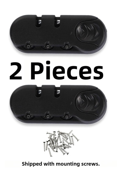 My Valice Suitcase Lock Combination Lock 2 Pieces - Furniture Handles - Large...
