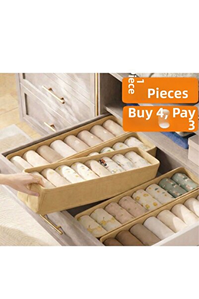 she berrak 1 ΤΕΜ. Οργανωτής για συρτάρια και ντουλάπες, Οργανωτής ραφιών, Πτυ...