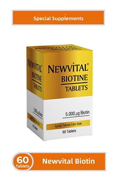 Newvital Biotin 60 Tablets