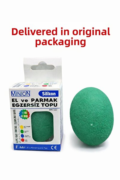 Gelenke Hand Exercise Ball Silicone Stress Ball for Physical Therapy Green-Soft