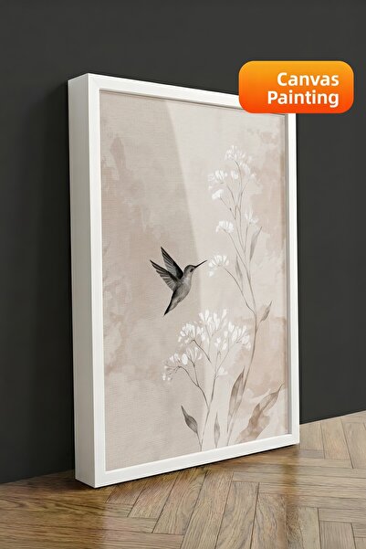 Postifull Pictură murală, Tablou pe pânză cu ramă albă de lux, Seria Ritual, ...