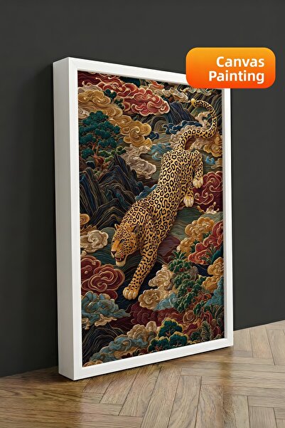 Postifull Πίνακας τοίχου, Πολυτελής λευκός καμβάς με πλαίσιο, Σειρά Ritual, Π...