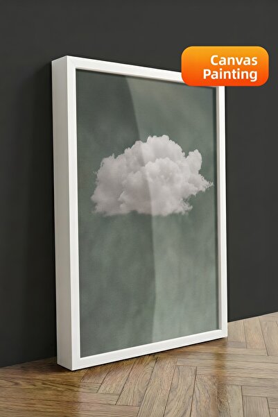 Postifull Pictură murală, Tablou pe pânză cu ramă albă de lux, Seria Ritual, ...