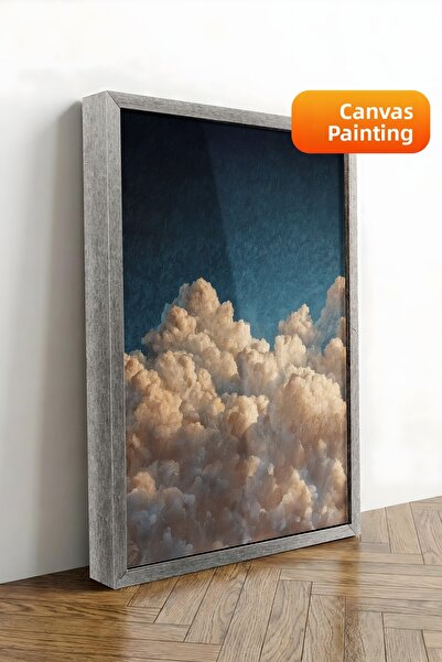 Postifull Πίνακας τοίχου, Πίνακας σε καμβά με πολυτελές ασημένιο πλαίσιο, Σει...