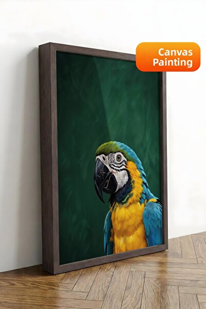 Postifull Pictură murală, Tablou pe pânză înrămată maro de lux, Seria Ritual,...