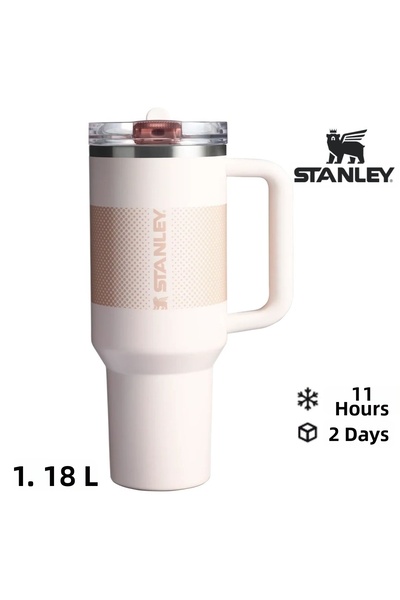 Stanley كوب كينشر بروتور فليب مع ماصة، ترمس 1.18 لتر مع ماصة، قارورة مياه PUDRA