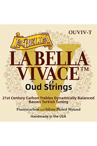 La Bella Strings La Bella Ouviv-T Ud String Set |   Carbon, Turkish Tuning, S...