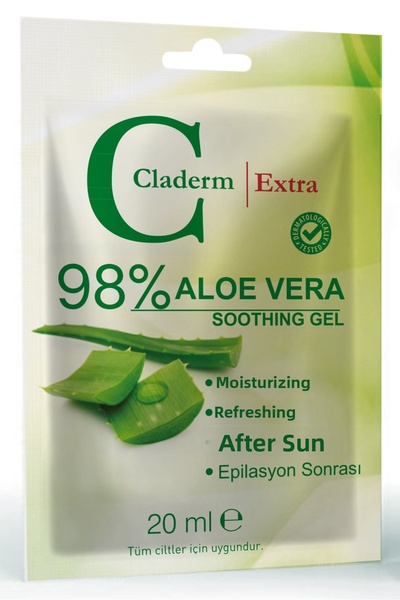 Claderm Aloe Vera Soothing Gel 20ml