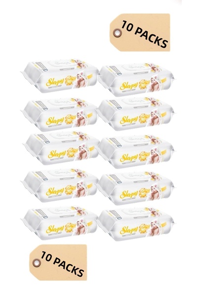 Sleepy الحساسة 90 ورقة 10 عبوات مناديل مبللة