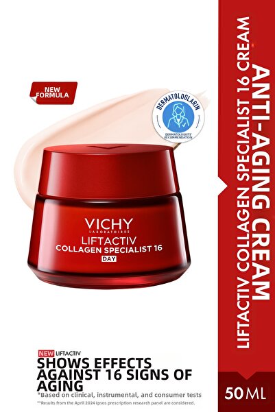 Vichy Liftactiv Collagen - 50 ml Κρέμα Γήρανσης και Περιποίησης