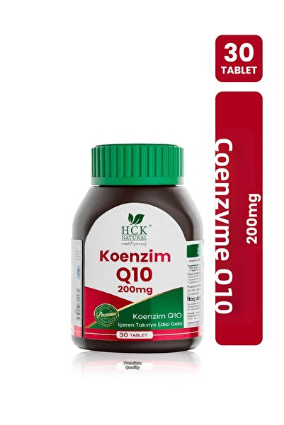 HCK NATURAL الإنزيم المساعد Q10 200 ملغ 30 قرص