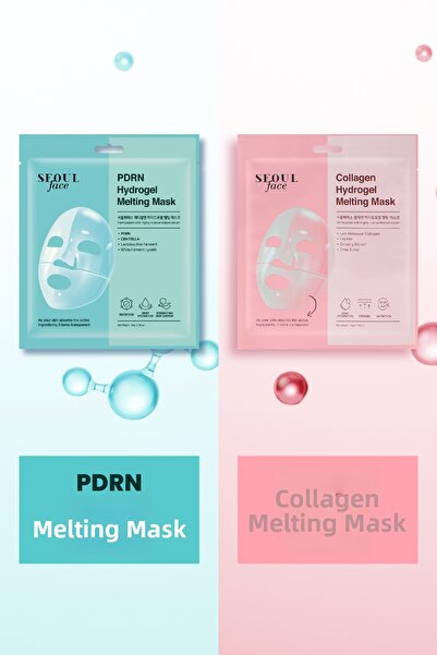 Dermal Pdrn Hydrogel Melting Mask Moisturizing Transparent Gel Mask 34 Gr and...