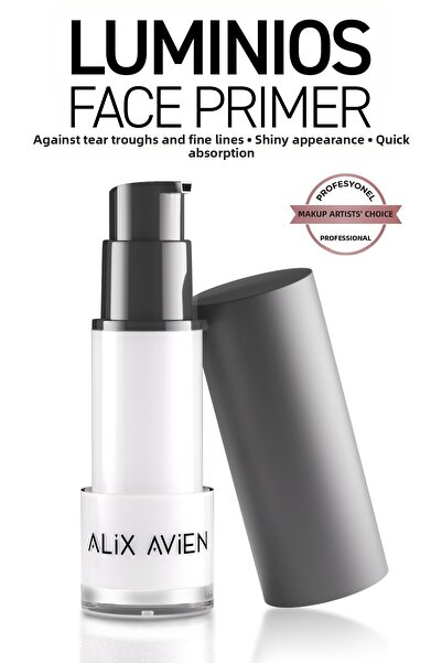 Alix Avien قاعدة مكياج مائية مضادة للمسام - تأثير ناعم - لومينيوس برايمر للوجه