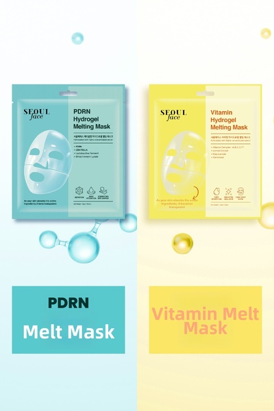 Dermal Pdrn Hydrogel Melting Mask Moisturizing Transparent Gel Mask 34 Gr. An...