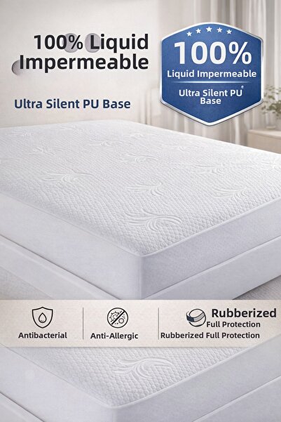 MUK's Εξαιρετικά αθόρυβο αδιάβροχο στρώμα κρεβατιού από PU – Αντιβακτηριακό, ...