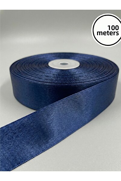 Massaltay 3 cm Satin Ribbon 100 Meters 1 Ball Shiny Decorative Hobby Engageme...