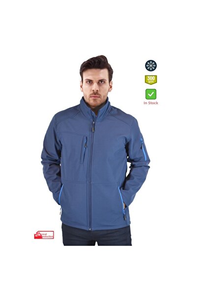 Frekans İş Güvenliği İş Kıyafetleri Safesawa Rubi Softshell Jacket Navy Blue ...