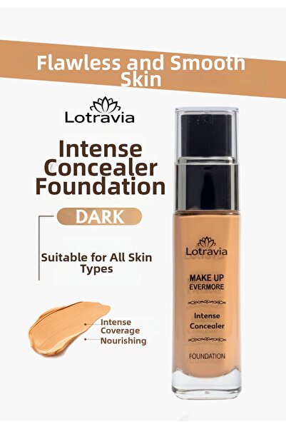 Lotravia Intense Concealer Foundation Dark