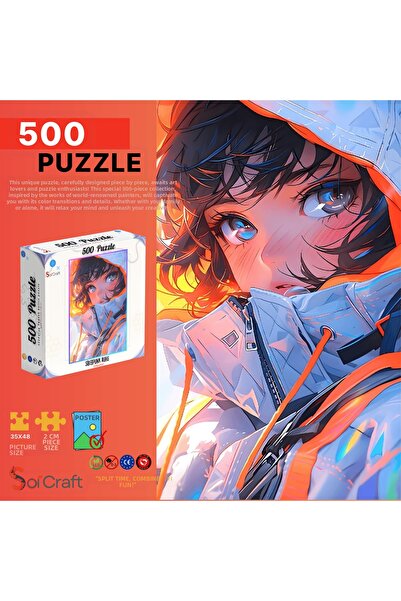 Soi Craft 500 Piece Puzzle Cyberpunk Spirit Futuristic