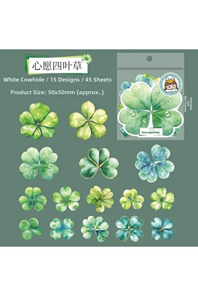 İthal P7-45 autocolante cu frunze