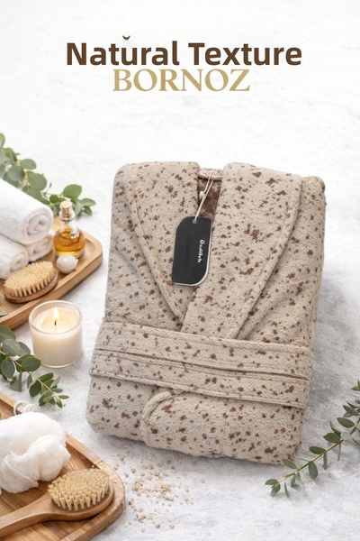 Özdilek Zen Bathrobe Beige m Size