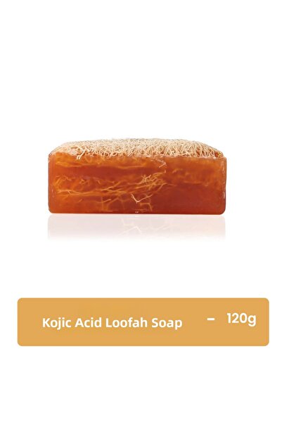 Sis Shine Cosmetic Natural Pumpkin Fiber Kojic Acid Soap