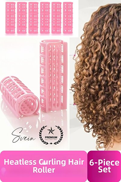 Svein # Set de ondulatoare de păr Bigudi, 6 piese, pentru coafare și volum, o...