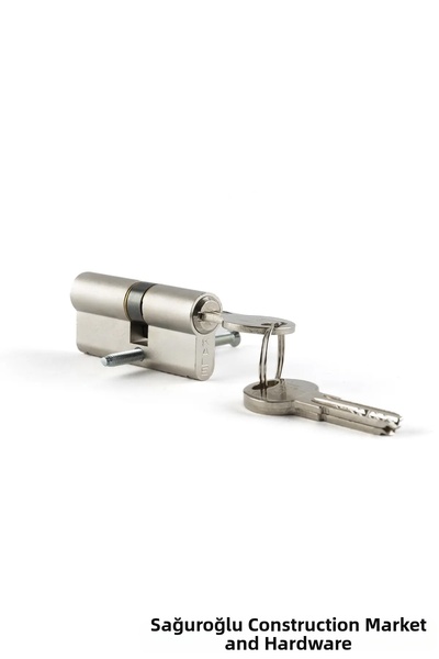 Kale Kilit Kale 164 Snc Standard Barrel System Steel Door Lock 68 mm Satin