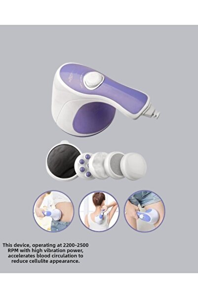 Generic Brand Electric Massager – Cellulite and Body Firming Device with 5 Heads