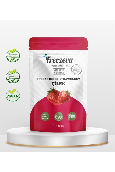 Freezeva Summer Fruits Pack - Freeze Dry Fruit - Freeze Dried - Strawberry, Mango, Blueberry